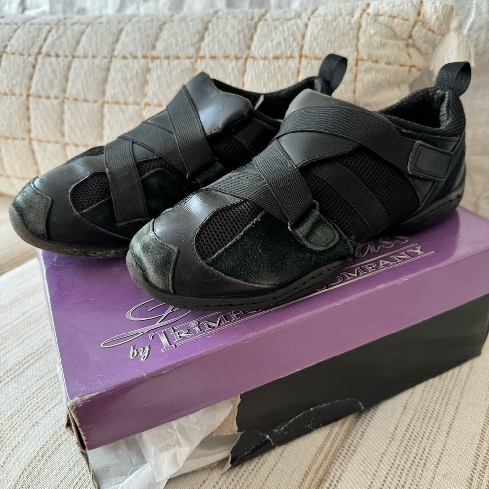 Jazz Sneakers Leather Mesh Size 7